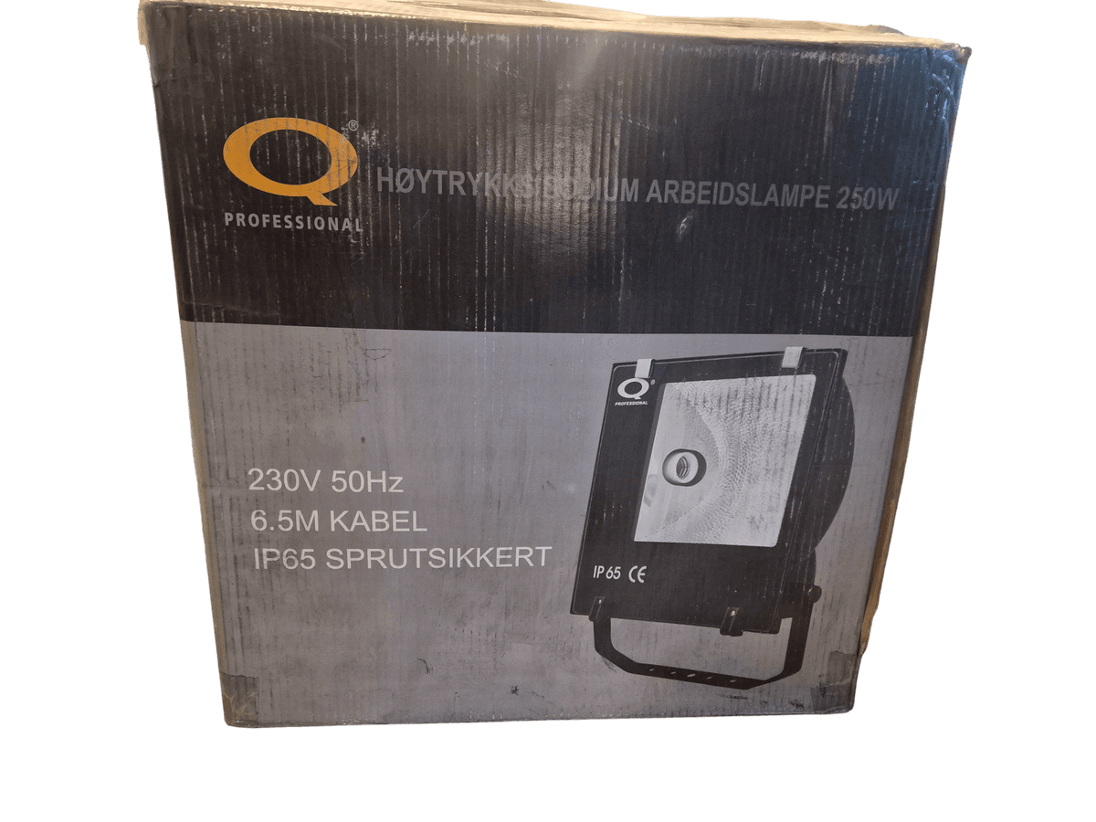 ARBEIDSLAMPE 250W IP 65/CE - bilde 1