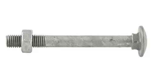 Låseskrue m/mutter vf M8x70d flagg a40 - bilde 1