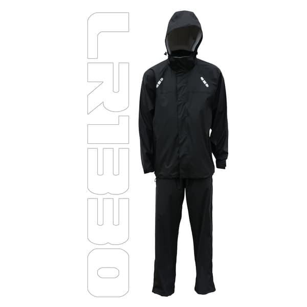 REGNSETT LR1330 SVART XXLARGE - bilde 1