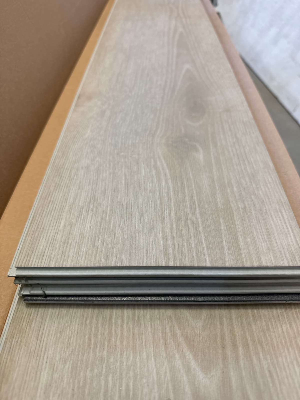 Tarkett idc ultimate 55 scan oak mid beige 120 klikk vinyl - bilde 1