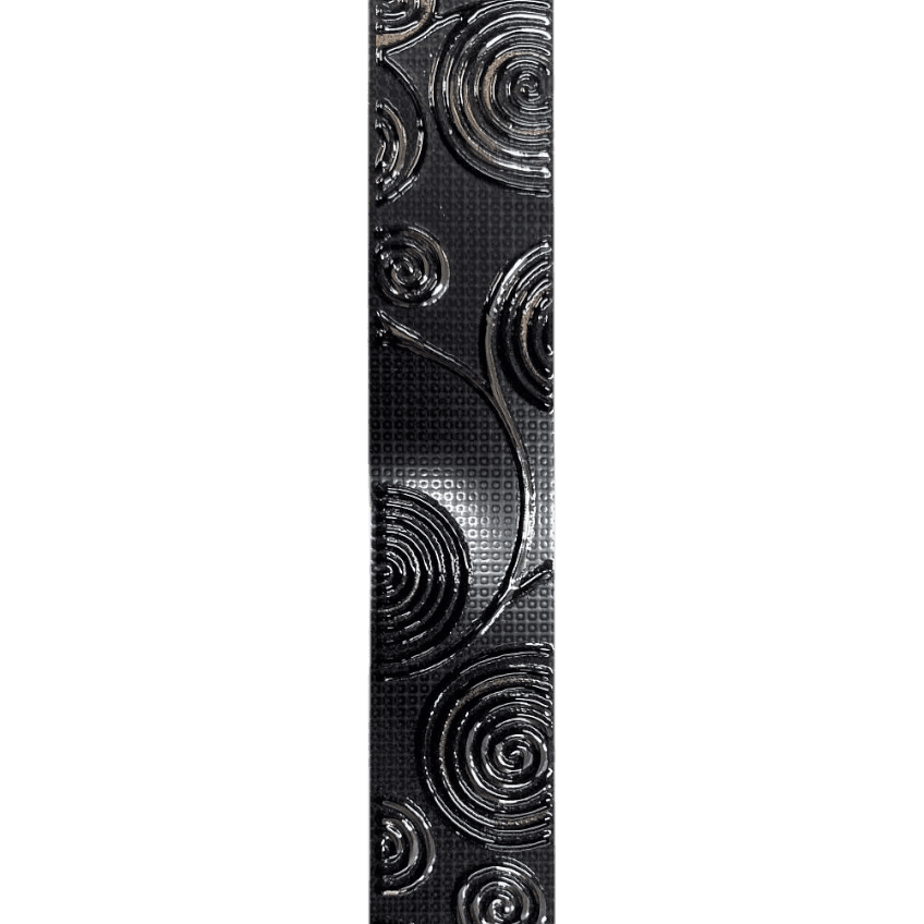 Dekorflis sort 5x31,5cm - bilde 1