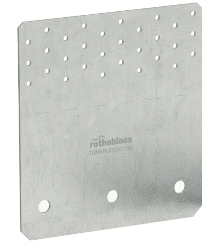 Titan Plate TCP200 200x214x3mm - bilde 1