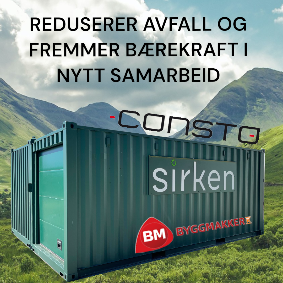 SIRKEN SHOP SELVBETJENT LAGER FOR CONSTO OG BYGGAKKER